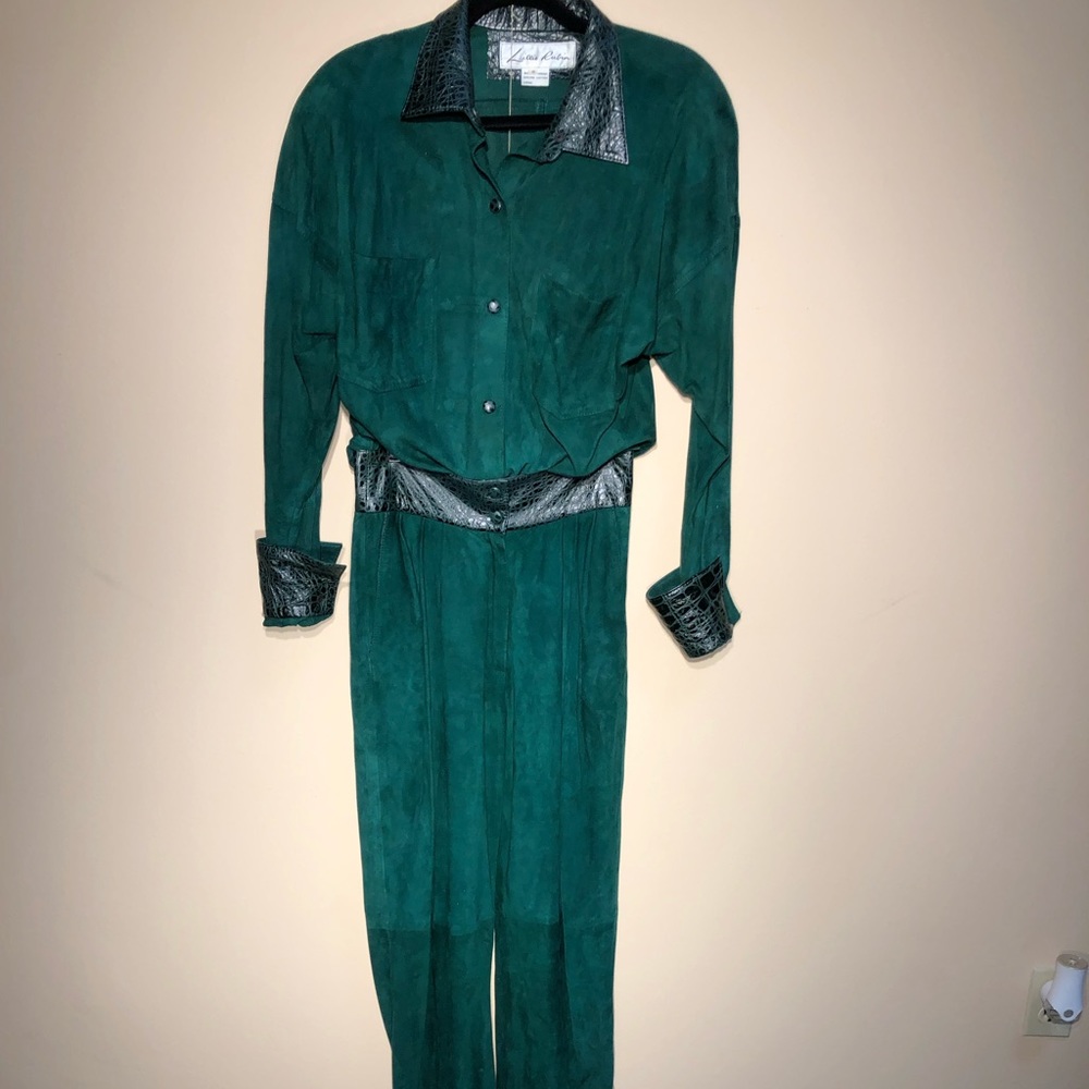 Lilly Rubin leather suit